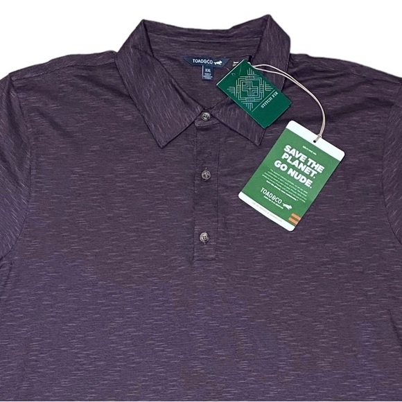 NWT 🐸 Toad & Co Tempo Polo XXL 2XL - Picture 2 of 8